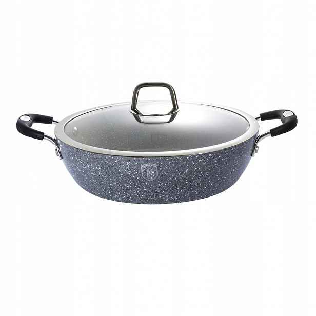 Hrnec tradiční Berlinger Haus Grey Stone Touch 3,8L 32cm BH-1158