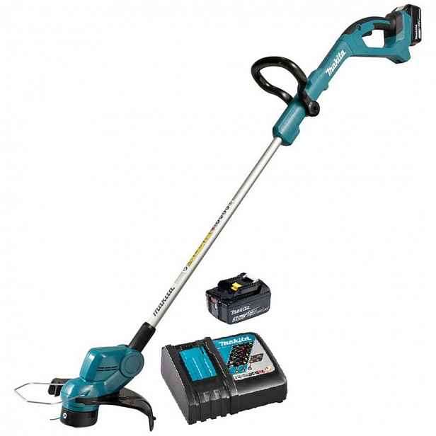 Makita - 18V AKU vyžínač, záběr 26 cm, 1x aku 3,0 Ah LXT, nabíječka DUR193RF