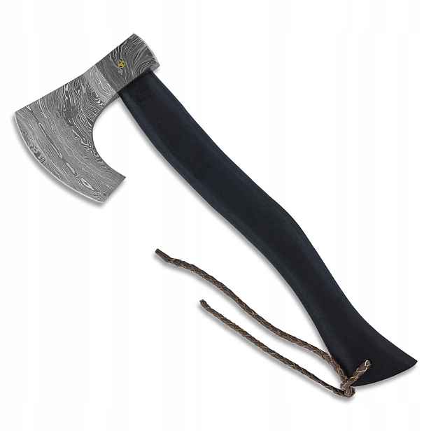 Ručně kovaná sekera Dellinger Damascus Valhalla