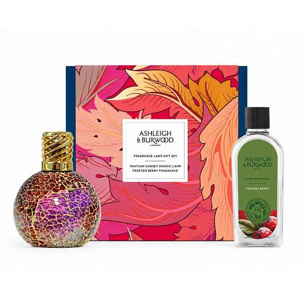 Sada Ashleigh & Burwood malá lampa Tahitian Sunset náplň Frosted Berry