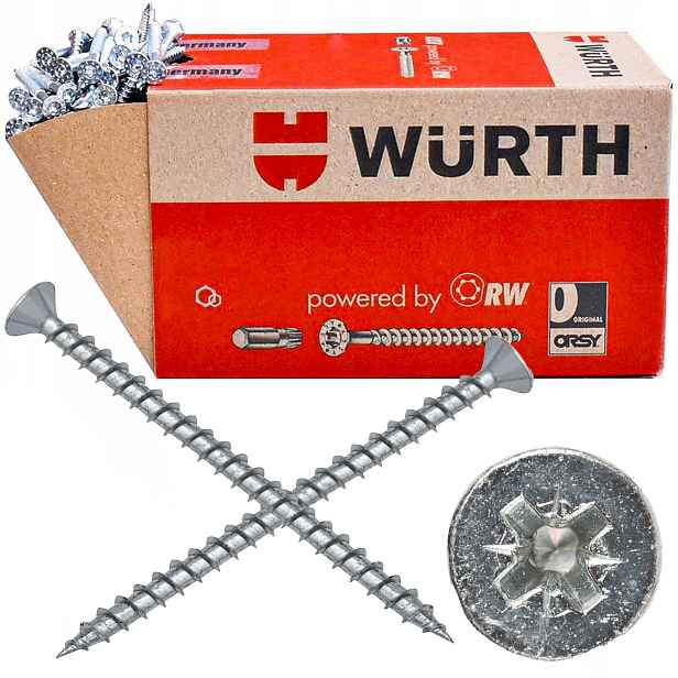 Univerzální šroub pro dřevo Wupo 5X70/64 200ks Wurth