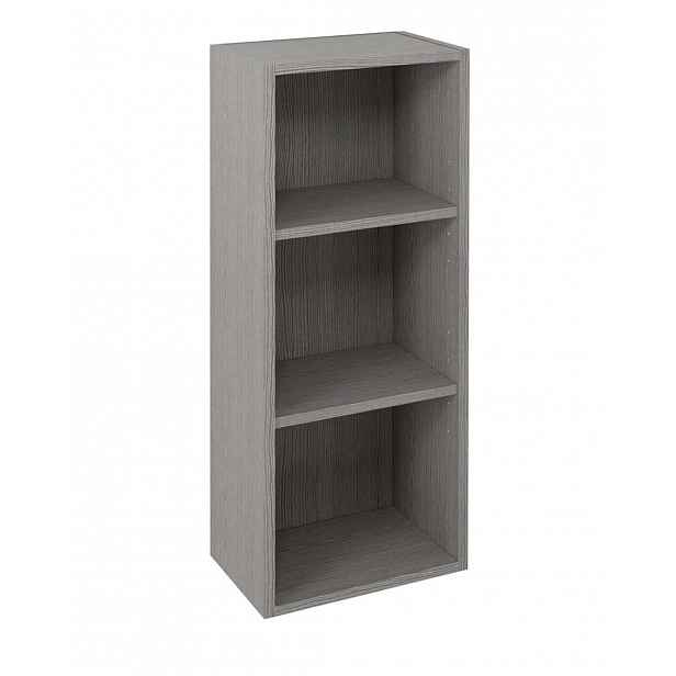 Sapho Espace - Otevřená policová skříňka 35x94x22 cm, dub stříbrný ESC170-1111