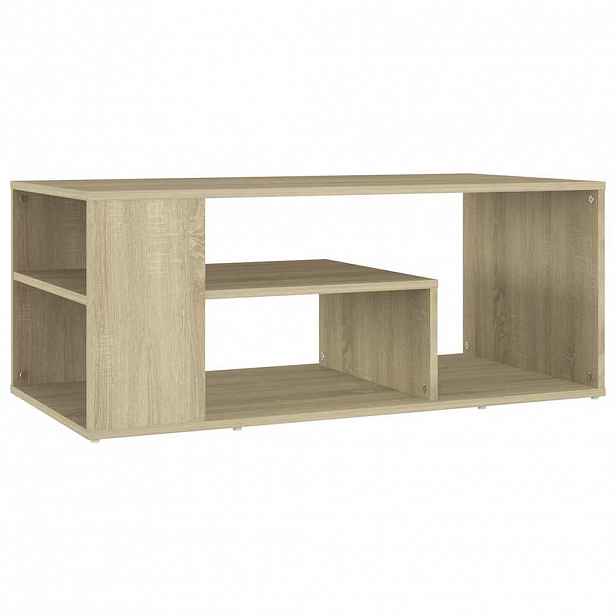 vidaXL Konferenční stolek dub sonoma 100x50x40 cm kompozitní dřevo