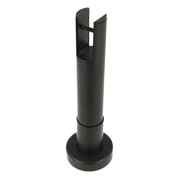 Noha pro sanitární kabinu Wc Evo III pro desku 16-18 mm ocel černá