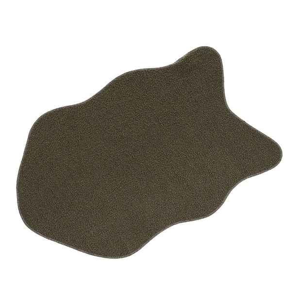 Tmavě zelená syntetická kožešina 60x90 cm Sherpa – Casa Selección