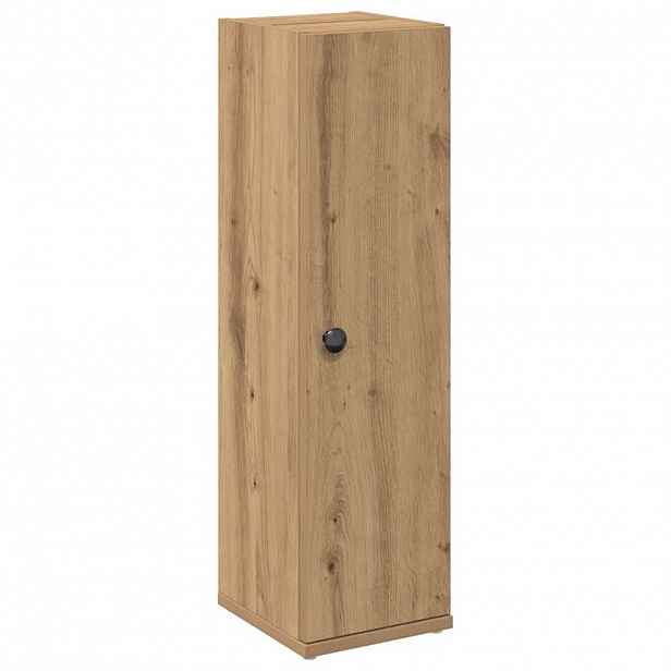 vidaXL Koupelnová skříňka s držákem rolí dub artisan 20,5 x 22 x 72 cm