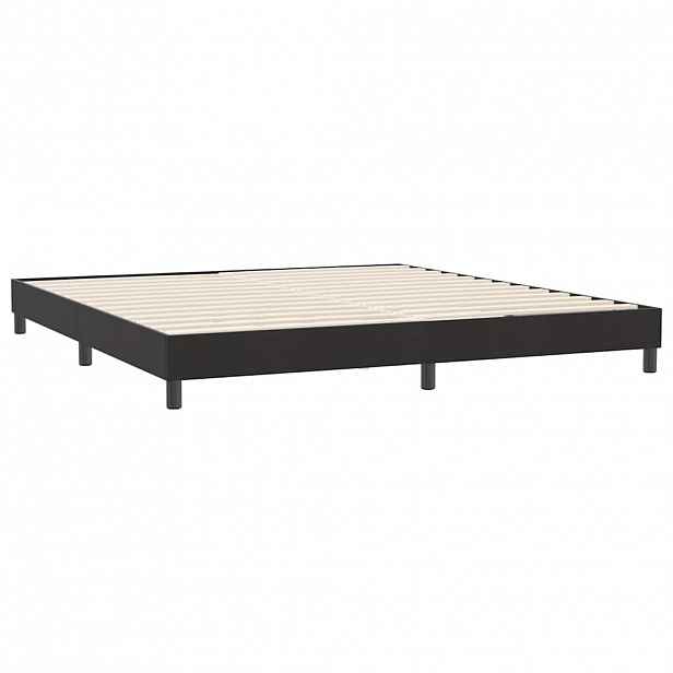 vidaXL Rám postele bez matrace černý 180x220 cm Velvet