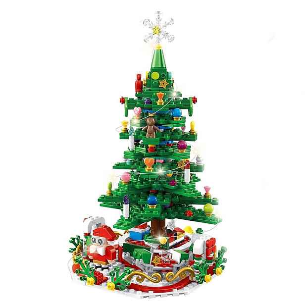 Adventní kalendář Konstrukční kostky Kreativní vánoční stromek Mikuláše Světa