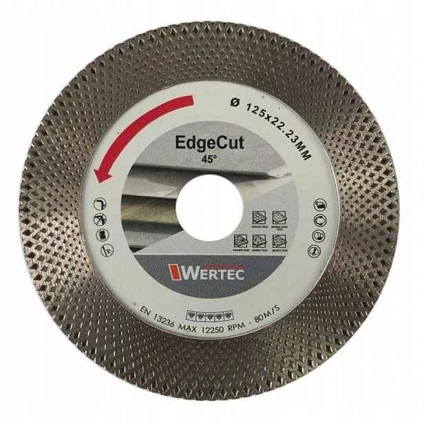 Diamantový Kotouč Pro Řezání 125x22,23MM Edgecut Wertec EDGECUT125