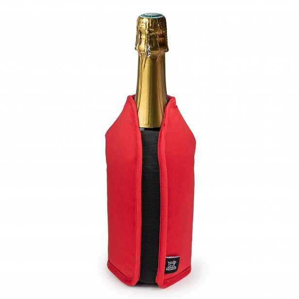 Frizz Cooler na víno, červený, 23 cm Peugeot