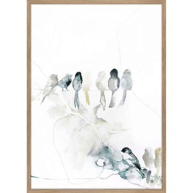Obraz 50x70 cm Birdshape – Malerifabrikken