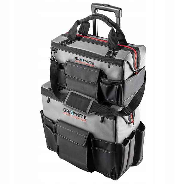 Sada Dvou Tašek Energy+: Velká Taška Na Kolečkách S Rukojetí Střední Taška