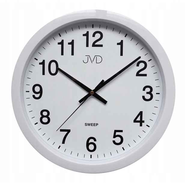 Čitelné Tiché Nástěnné Hodiny Jvd HP611.1 fi 35 cm