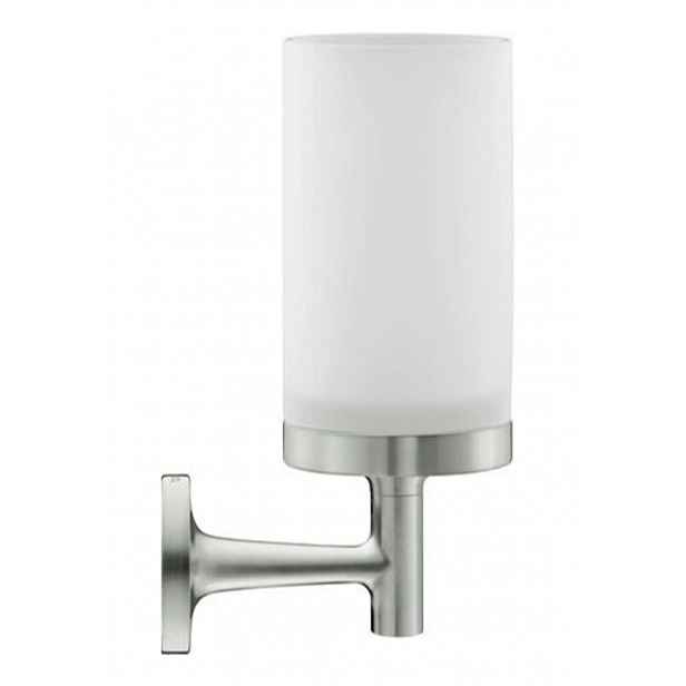 Duravit Starck T - Držák kartáčků a pasty, matné sklo/kartáčovaný nerez 0099317000