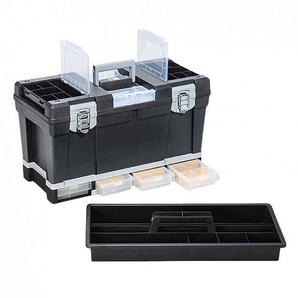 Skříňka na nářadí s organizéry Allit McPlus Depot S 23 580x280x330 mm
