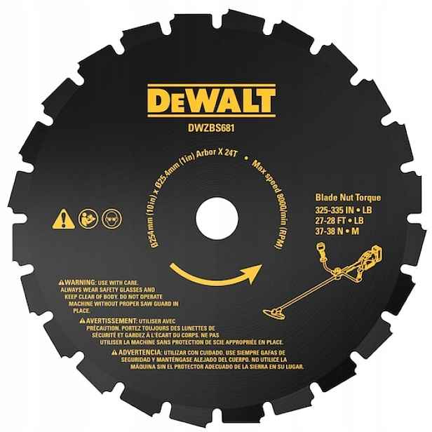 Kotouč Na Kosu 24T DT20696 Dewalt