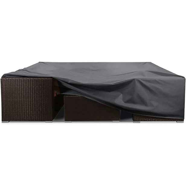 Obal na zahradní nábytek YoungBee 300x300x90 cm Oxford 420D Černý