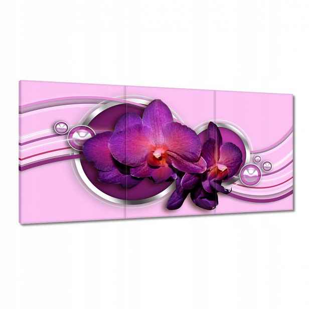 Obrazy 180x90 Fialový orchidej