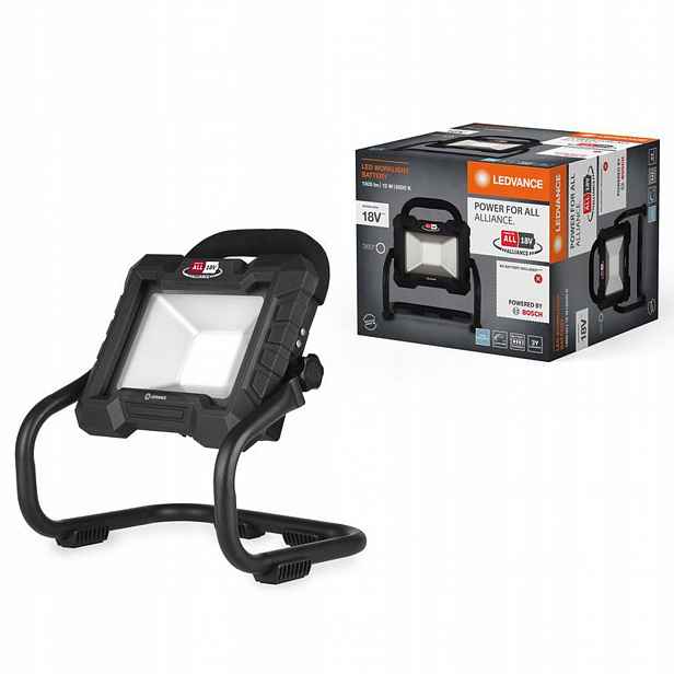 Led reflektor 15W 1300lm 6500K stmívatelný s otočnou hlavou Worklights
