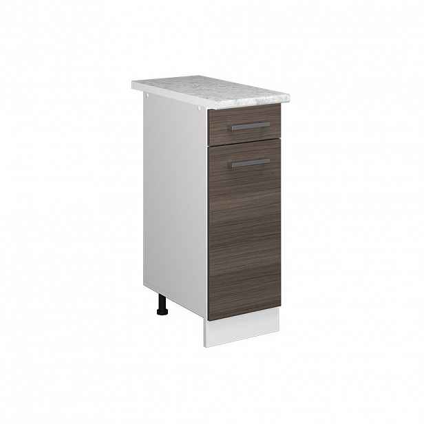 Vicco UNIVERZÁLNÍ ZÁKLADNÍ JEDNOTKA R-Line Šedá 30 cm se zásuvkou, s pracovní deskou