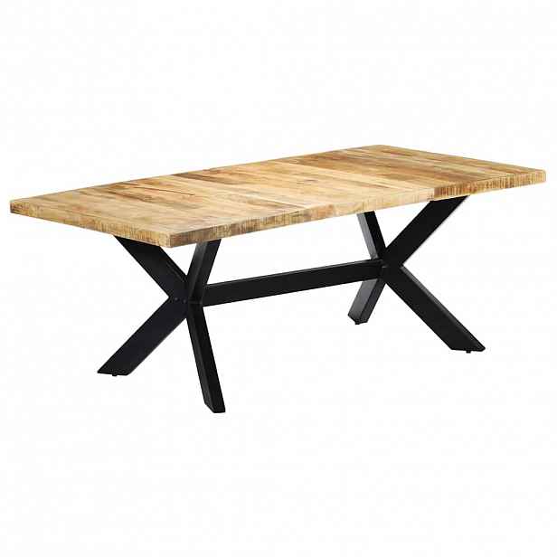 vidaXL Jídelní stůl 200 x 100 x 75 cm masivní mangovníkové dřevo