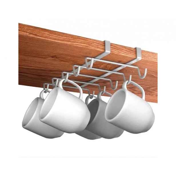 Závěsný držák na hrnky 28 cm, kov