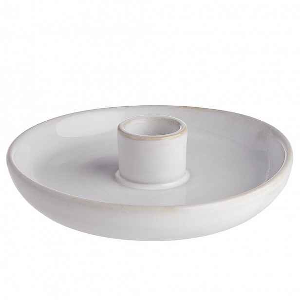 Butlers PEACEFUL Stojan na svíčku - krémová