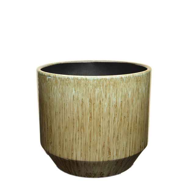 Keramický ručně vyrobený obal na květináč ø 29 cm Hazel – Ego Dekor