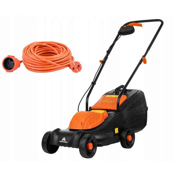 Elektrická sekačka Yard Force YF-EMU32A 1000W 320 mm prodlužovací kabel 10 m
