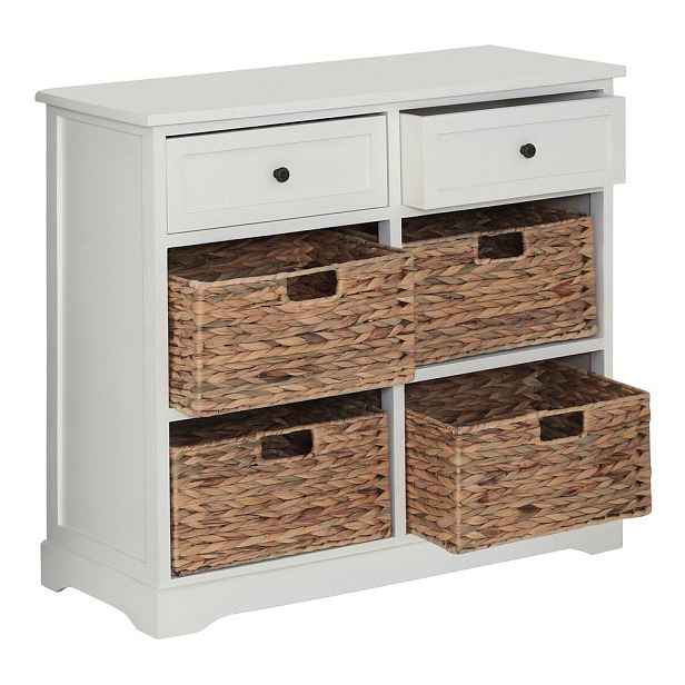 Slonovinová komoda z masivu pavlovnie 76x70x33 cm Vermont – Premier Housewares