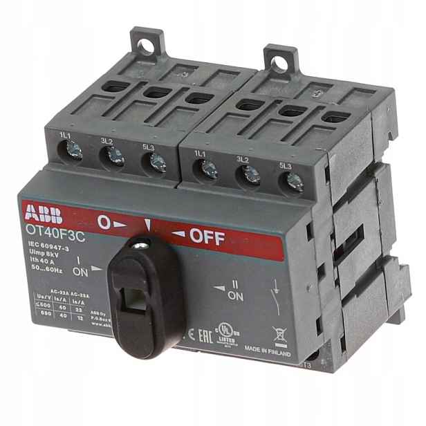 Abb spínací přepínač OT40F3C 1SCA104913R1001