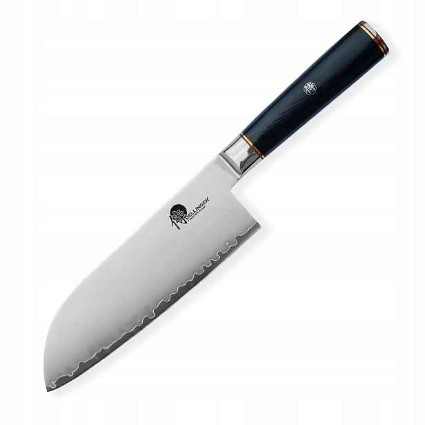 Kuchařský nůž Santoku 180 mm Dellinger Okami 3 layers AUS10