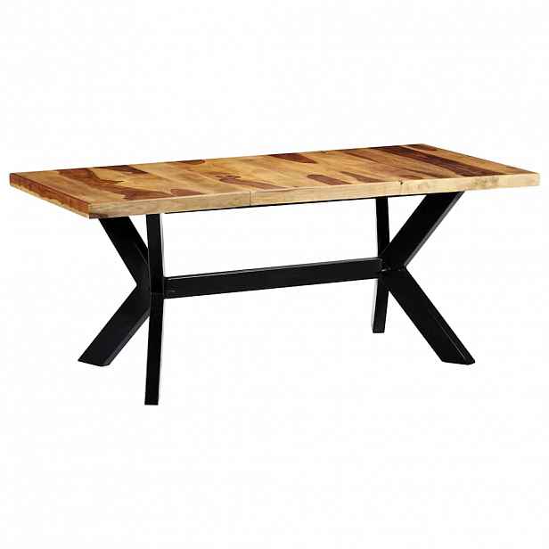 vidaXL Jídelní stůl 180 x 90 x 75 cm masivní akáciové dřevo