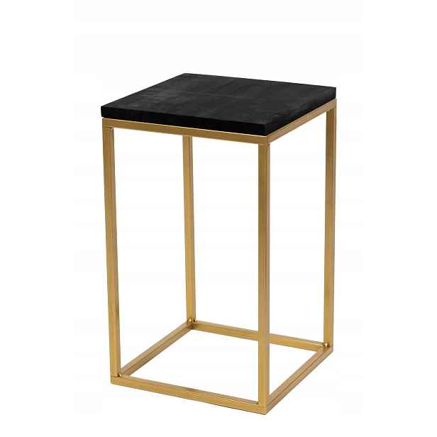 Držák Na Květináč Kovový Stojan Na Květiny Zlatý 40 CM Loft Polský Výrobek