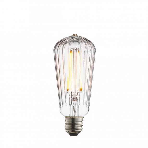 Dekorativní Led žárovka Ribb Pear E27 4W 2200K 470lm Endon