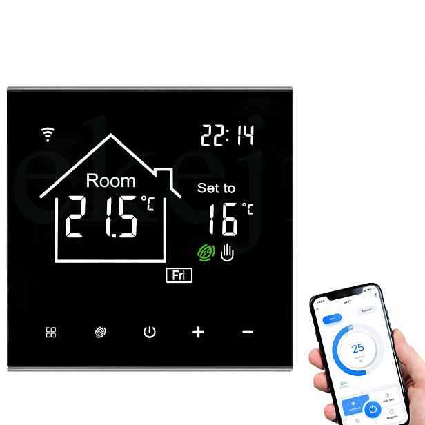 Regulátor vytápění Podlahový termostat WiFi 16A
