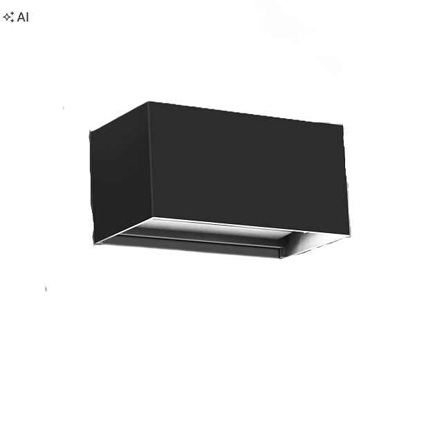 Led nástěnné svítidlo 20W 6000K IP65 Černé s nastavitelným úhlem Kingwen