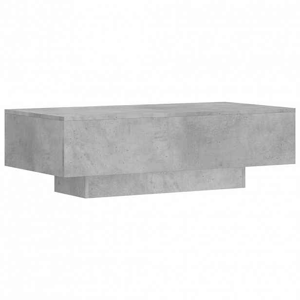 vidaXL Konferenční stolek betonově šedý 100x49,5x31cm kompozitní dřevo