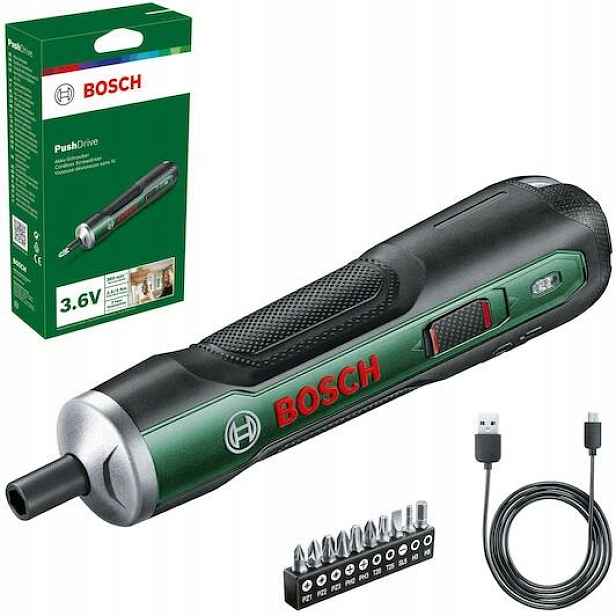 Bosch Aku Šroubovák 3,6 V Startovací sada PushDrive
