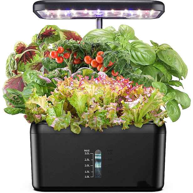 Hydroponický Systém Pro Pěstování Rostlin S Led Lampou