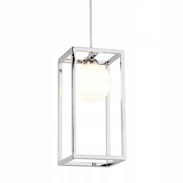 Závěsná lampa Pendant Zwis Daisy Chrom Skleněná G9 Led Industriální Italux