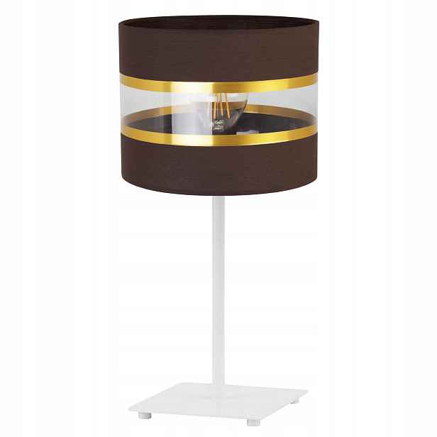 Noční Stolní Lampa Elegantní Zlatá 20 CM