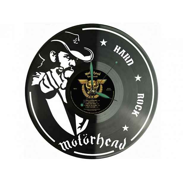 Motorhead Dárek Originální dekorace do domu Hodiny z vinylové desky