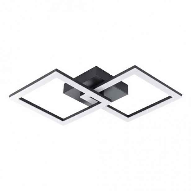 LED Stropní osvětlení Eglo HUERTA-E černá 74058