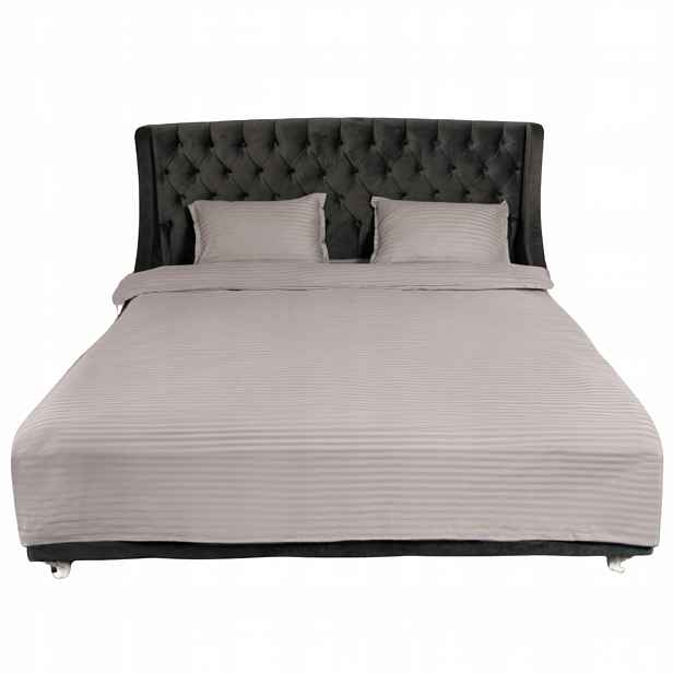 Sada Povlečení Premium Šedá Family 2X160X220 100% Bavlna