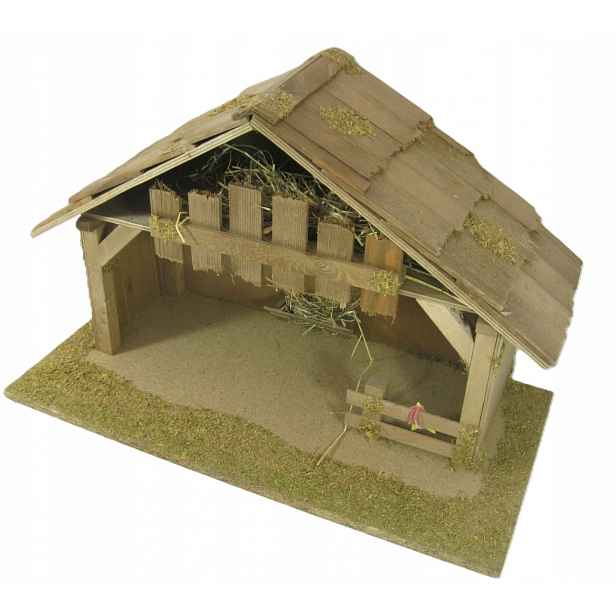 Vánoční betlém 50x25x37 cm, pro figurky 12 cm