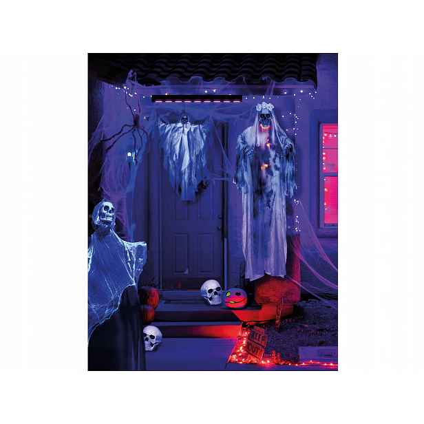 Ultrafialová Uv lampa Halloween Dekorace