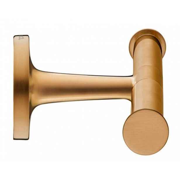 Duravit Starck T - Dvojitý držák toaletního papíru, kartáčovaný bronz 0099380400