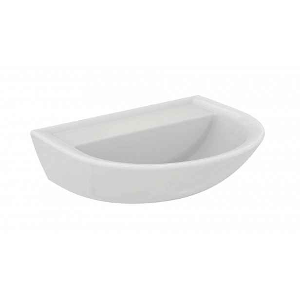 Ideal Standard Eurovit - Umyvadlo 60x47 cm, bez přepadu, bez otvoru pro baterii, bílá W329801