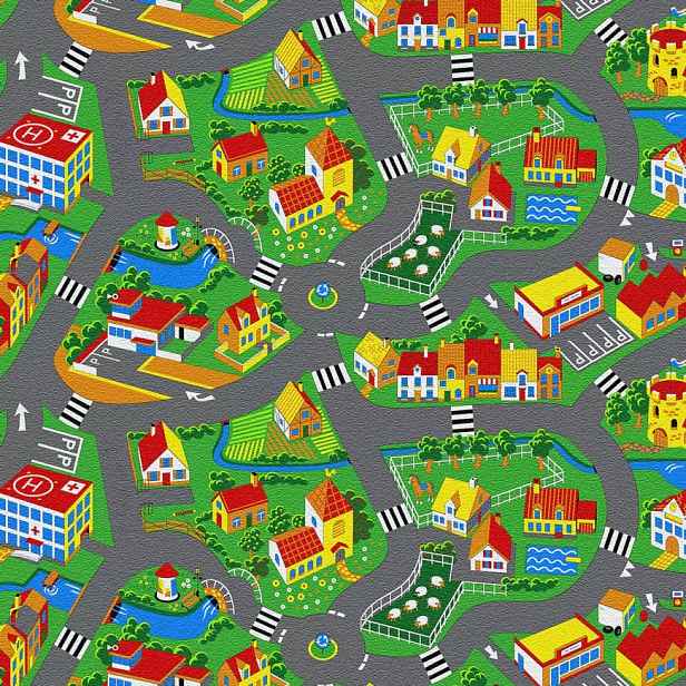 Kobercová Krytina 4m Little Village 90